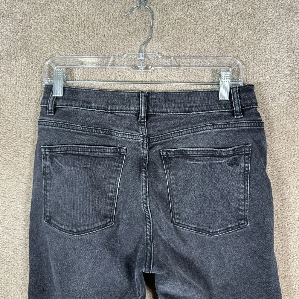 DL1961 Patti Straight Jeans Womens 28 Gray High Rise Vintage Ankle Crop‎ Denim